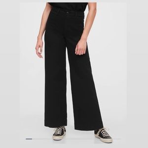 Gap High Rise Wide Leg Pant